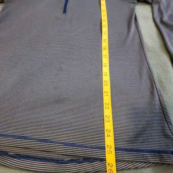 Under Armour Stripe Tech 1/4 Zip Long sleeve Shirt Size S - Picture 7 of 7